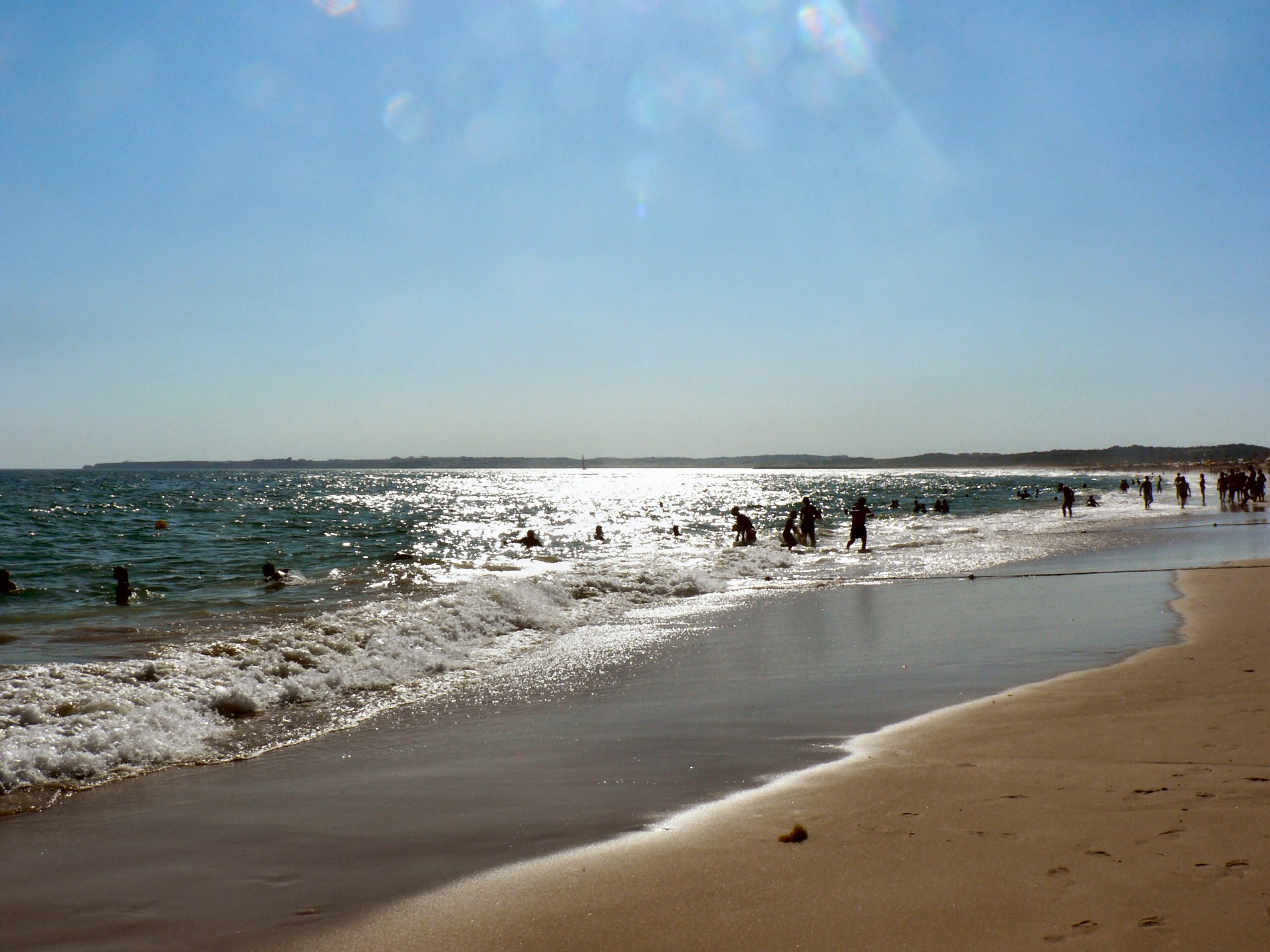 Sandstrand an der Algarve