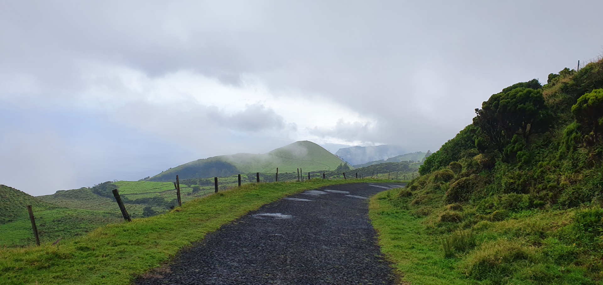 wechselhaftes Wetter auf Pico Azoren