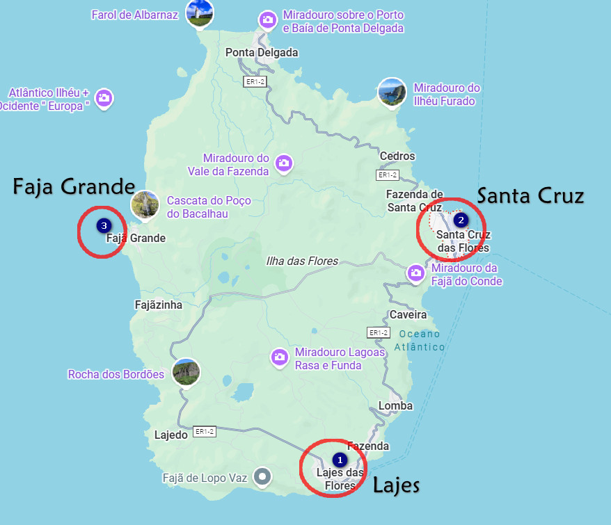 Die besten Orte zum Uebernachten in Flores
