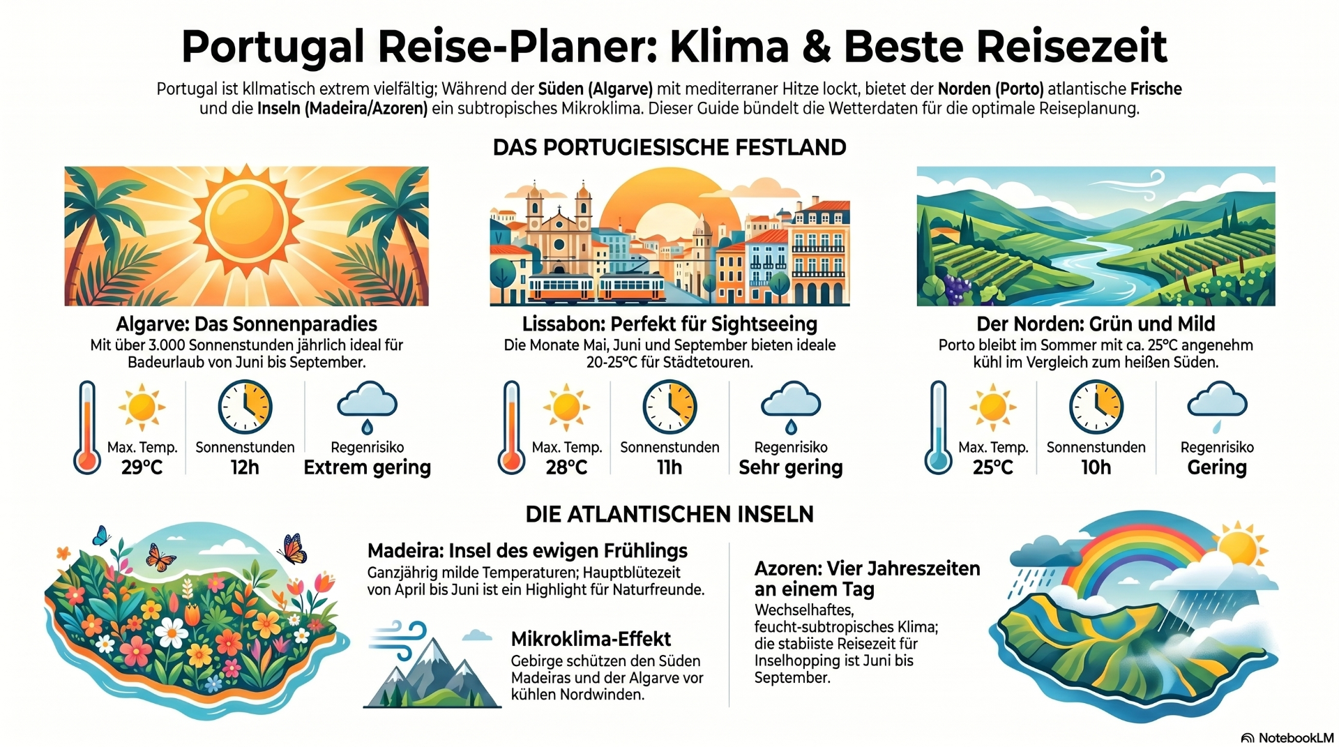 Portugal Reise-Planer_ Klima-Guide-Infographic