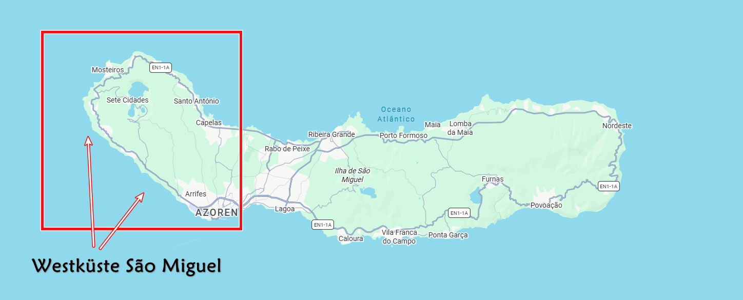 Westküste São Miguel