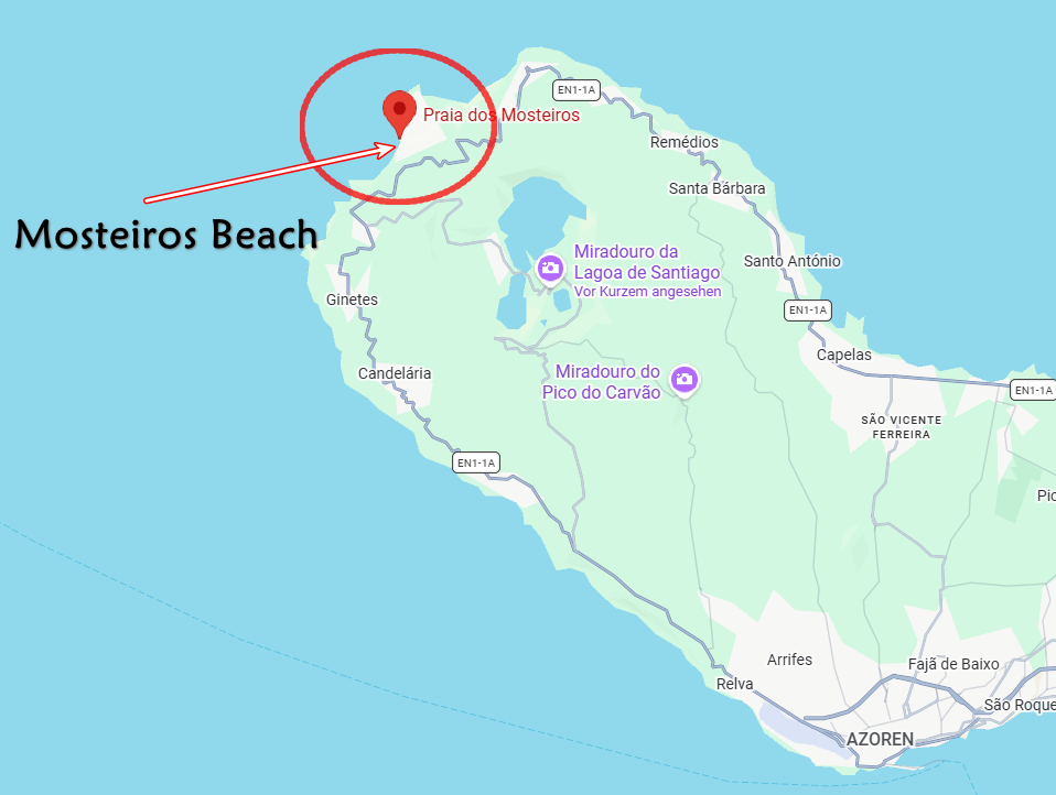Mosteiros Beach