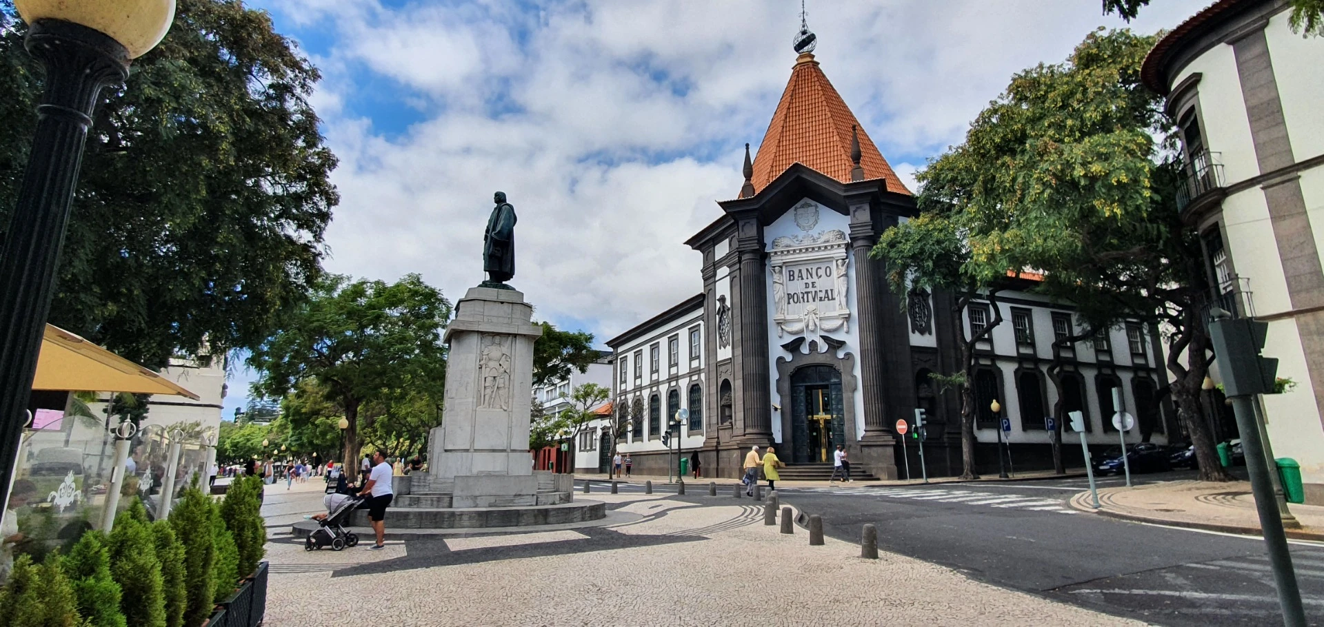Fußgängerzone in der Innenstadt von Funchal