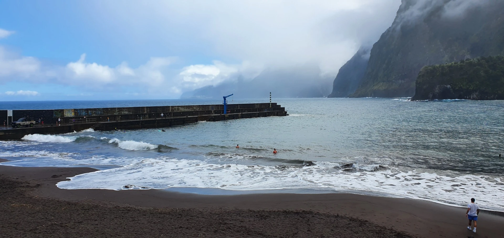 Bucht von Seixal an der Nordküste Madeiras