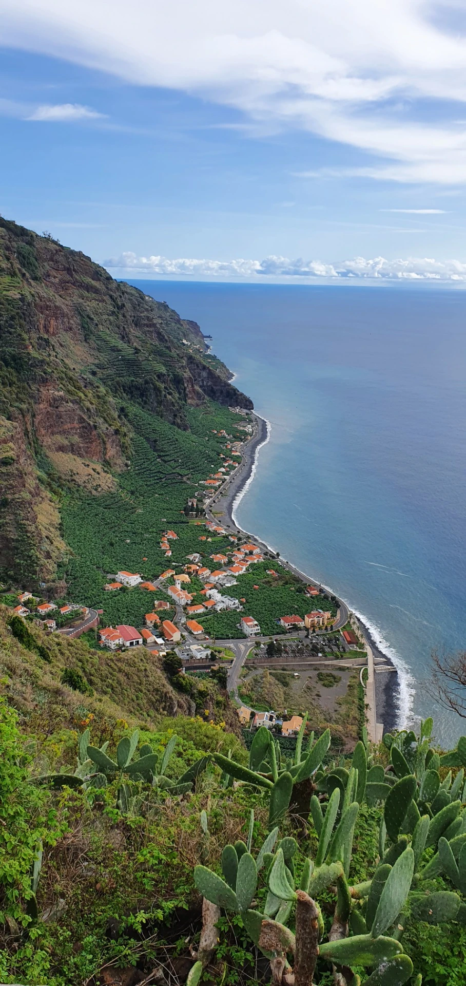 Panorama der Südküste Madeiras bei Ponta do Sol