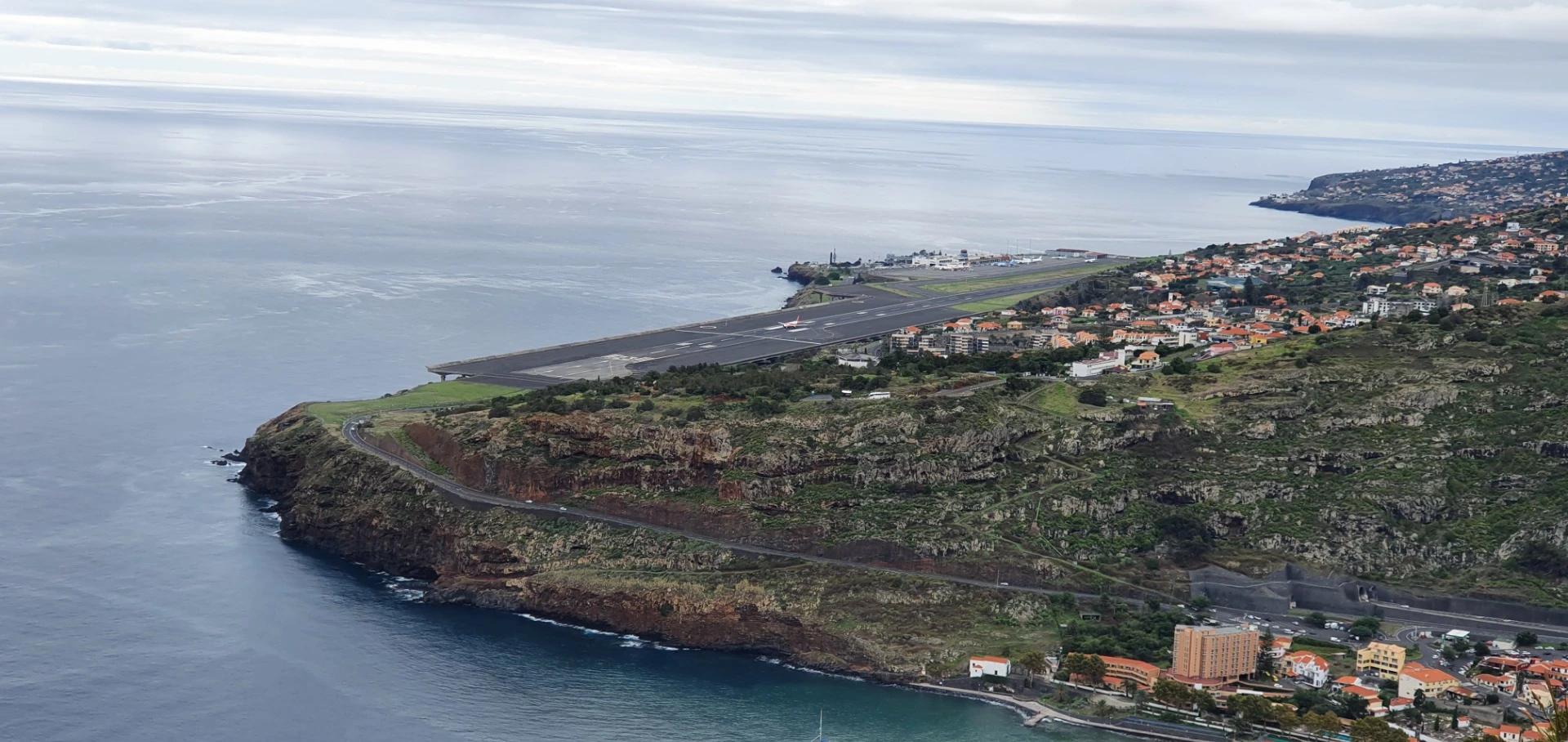 Flughafen Madeira in Santa Cruz